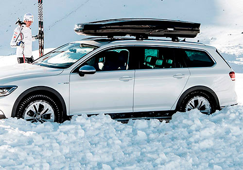 Suksiboksi on talvella käytännöllinen.